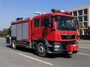 德國(guó)曼搶險(xiǎn)救援消防車(chē)
